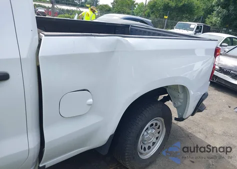 2020 Chevrolet Silverado 1500 2Wd Double Cab Standard Bed Wt z USA, uszkodzony, nr VIN 1GCRWAEH2LZ348845